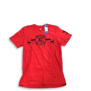 NWT Chicago Fire adidas Originals Logo T-Shirt